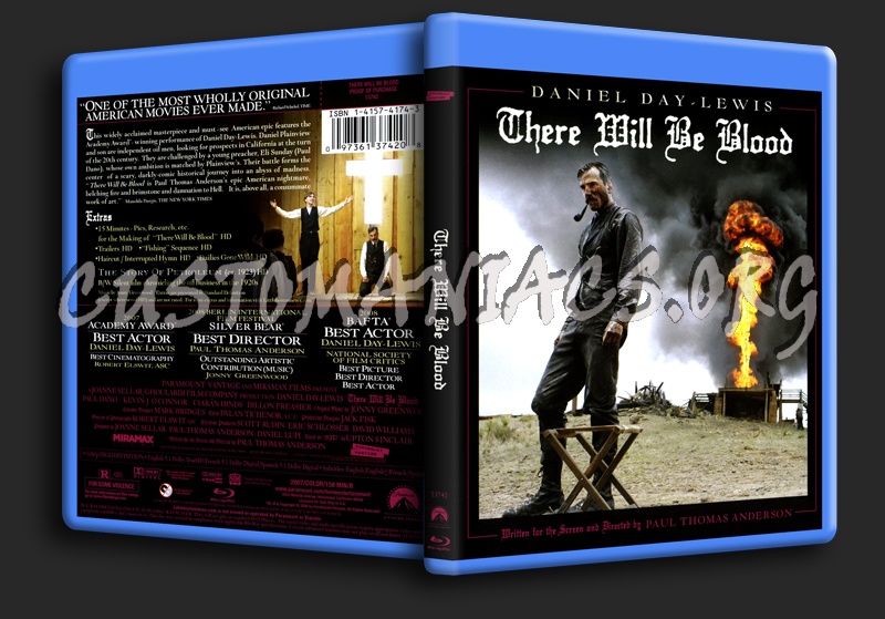 There Will Be Blood blu-ray cover