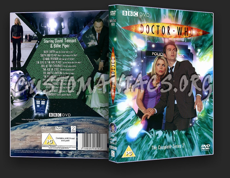 Doctor Who Series Two dvd cover