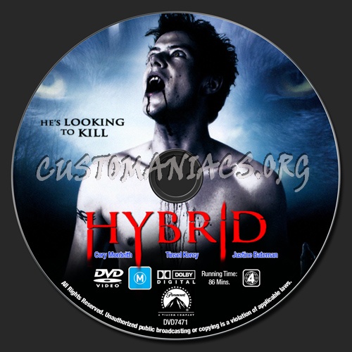 Hybrid dvd label