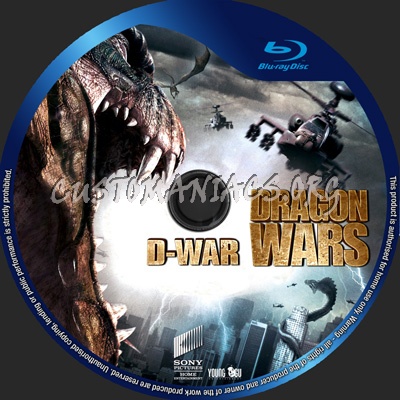 Dragon Wars blu-ray label