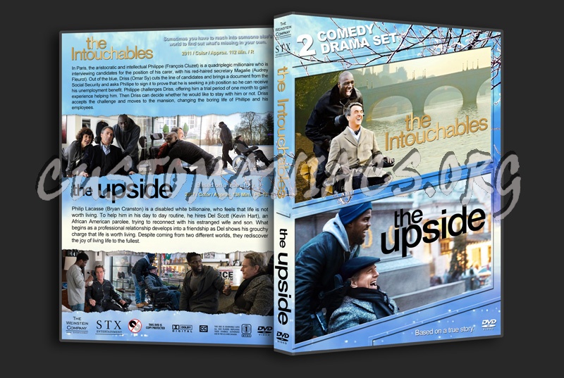 The Intouchables / The Upside Double Feature dvd cover