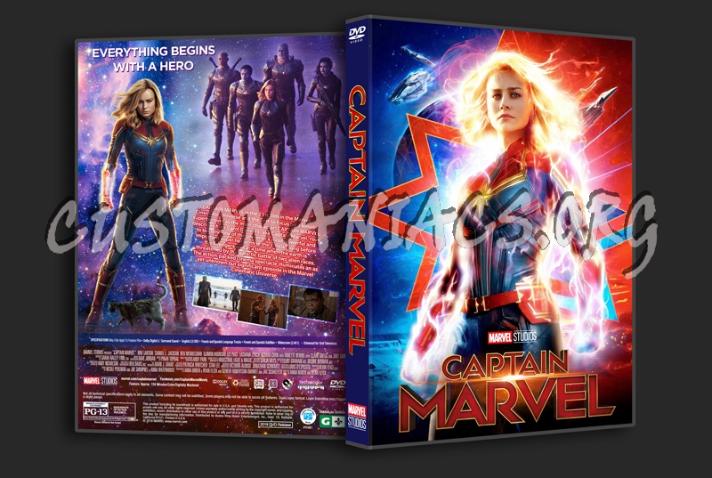 Captain Marvel dvd cover