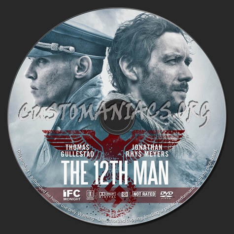 The 12th Man dvd label