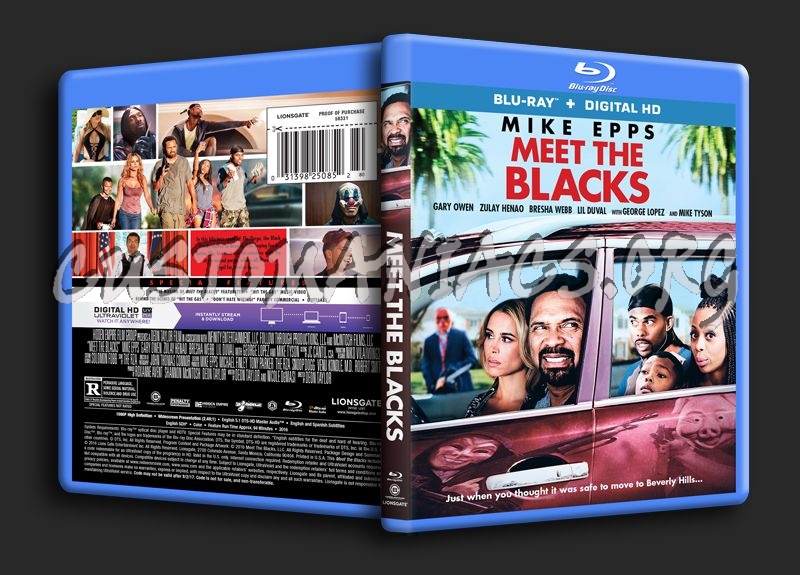 Meet the Blacks blu-ray cover