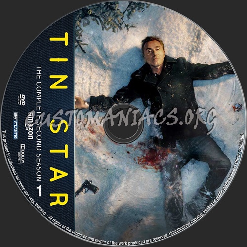 Tin Star Season 2 dvd label