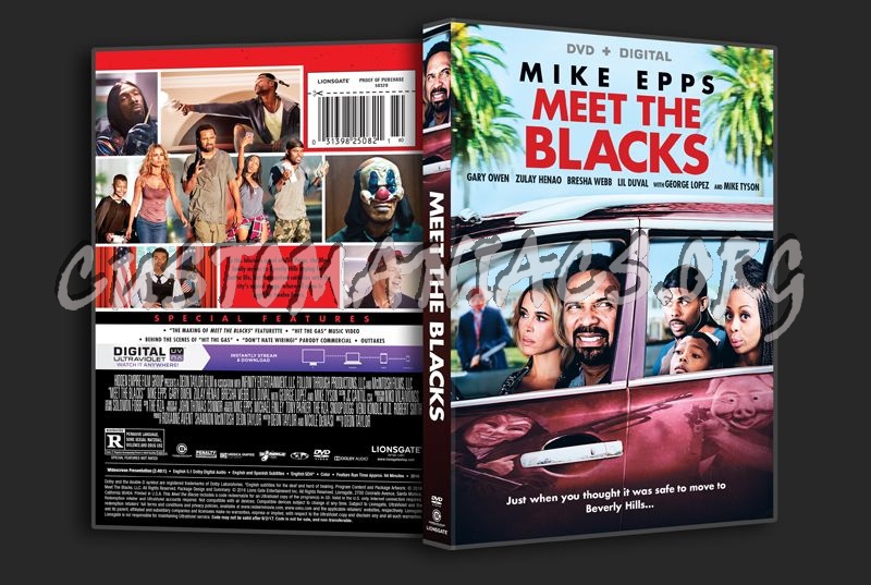 Meet the Blacks dvd cover