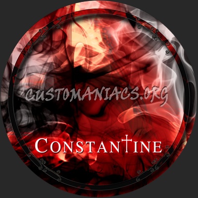 Constantine dvd label