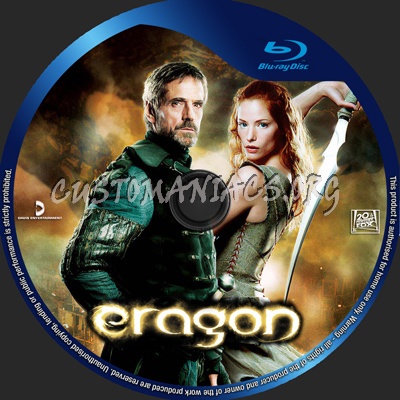 Eragon blu-ray label