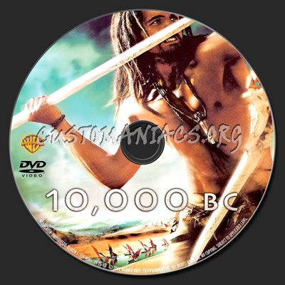 10,000 Bc dvd label