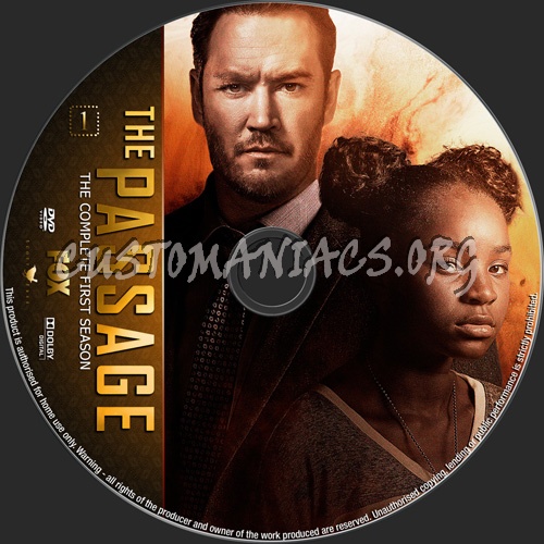 The Passage Season 1 dvd label