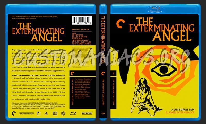 459 - The Exterminating Angel blu-ray cover