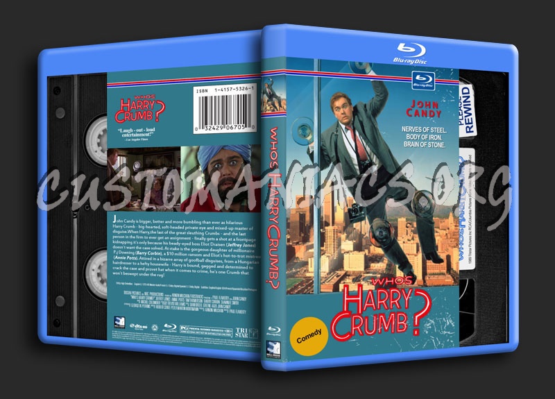 Whos Harry Crumb blu-ray cover