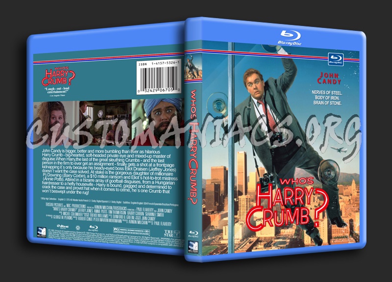 Whos Harry Crumb blu-ray cover