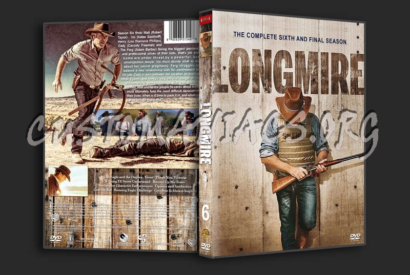 Longmire - Season 6 dvd cover