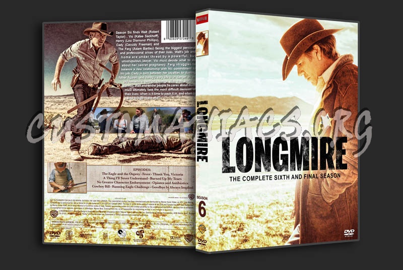 Longmire - Season 6 dvd cover