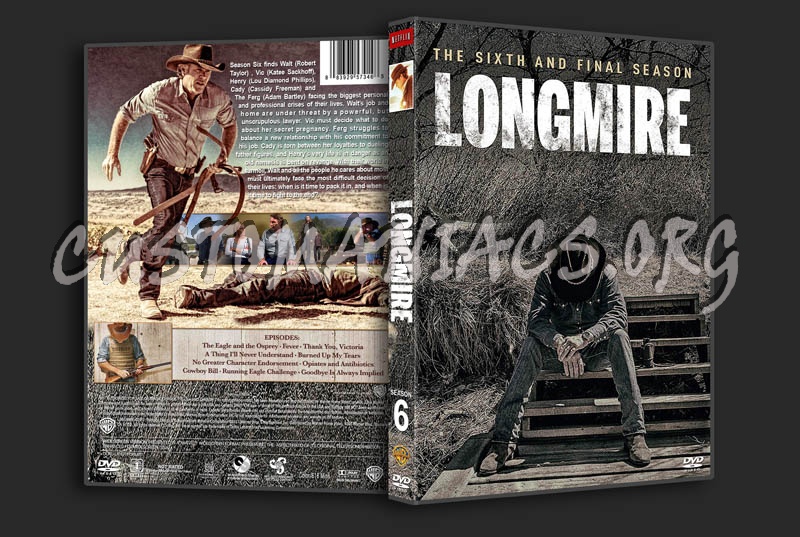 Longmire - Season 6 dvd cover