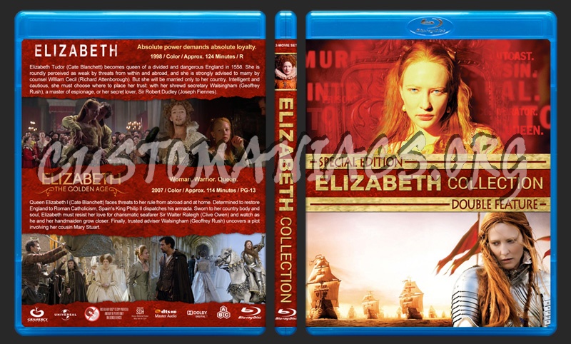 Elizabeth Collection blu-ray cover