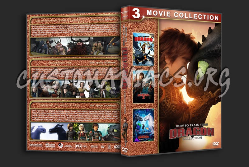 How to Train Your Dragon Collection dvd cover