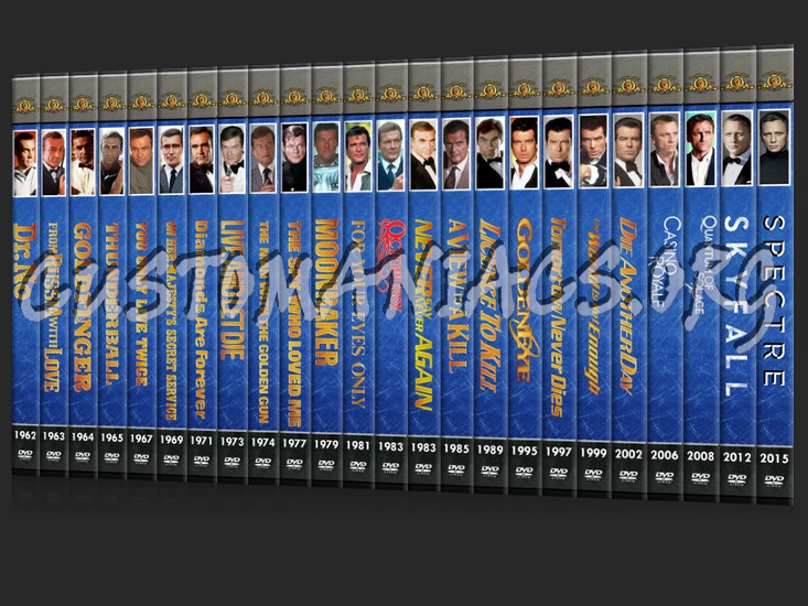 James Bond Collection dvd cover