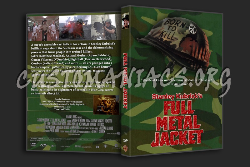 Full Metal Jacket dvd cover