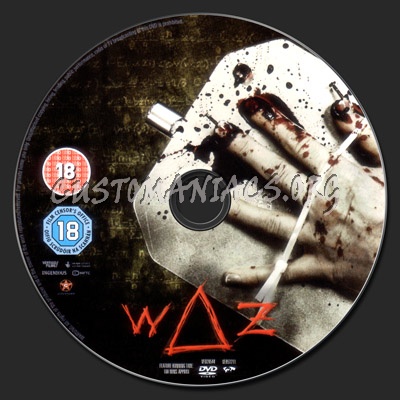 Waz dvd label