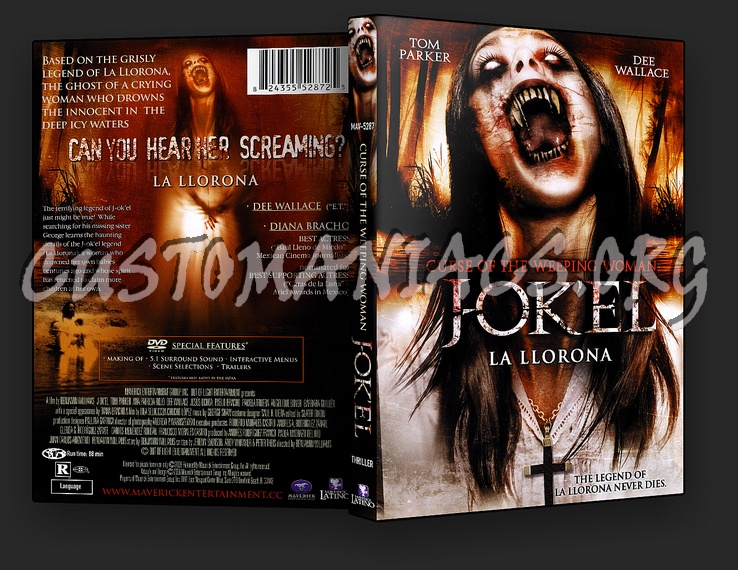 Curse of the Weeping Woman: J-ok'el dvd cover