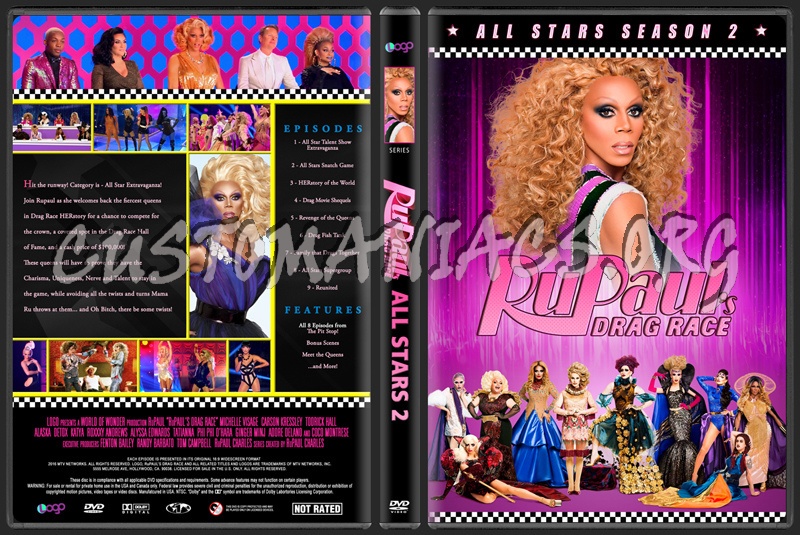 RuPaul's Drag Race - All Stars 2 dvd cover