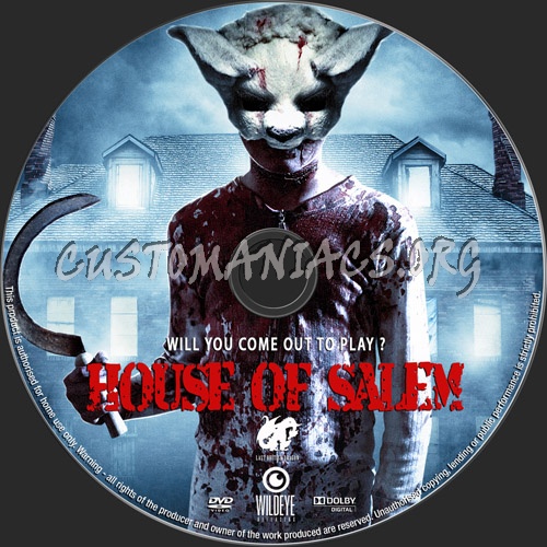 House Of Salem 2016 dvd label