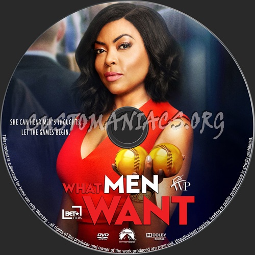 What Men Want dvd label