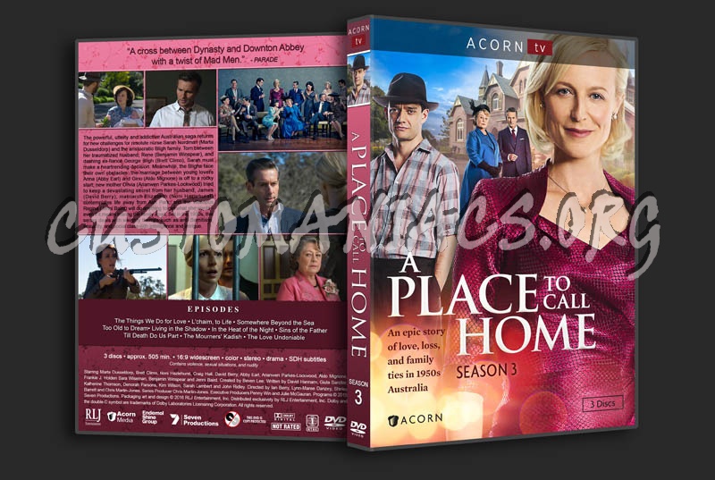 A Place to Call Home - Seasons 1-6 dvd cover