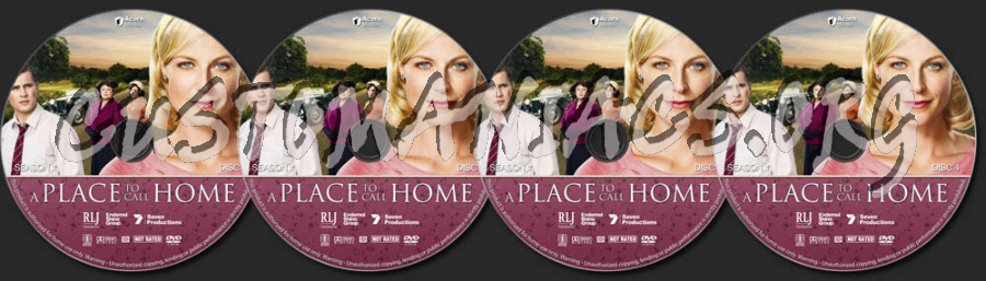 A Place to Call Home - Season 1 dvd label