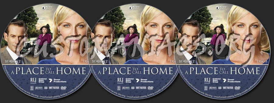 A Place to Call Home - Season 2 dvd label