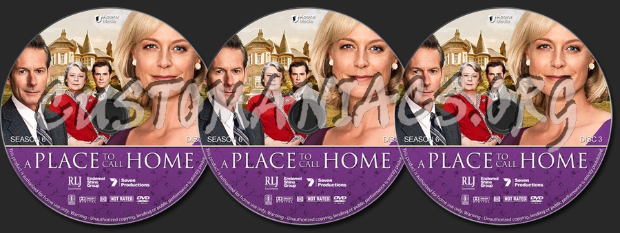 A Place to Call Home - Season 6 dvd label