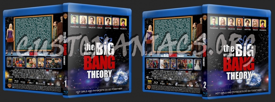 Big Bang Theory Complete Series blu-ray cover