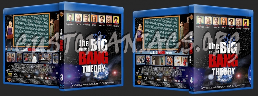 Big Bang Theory Complete Series blu-ray cover