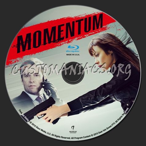 Momentum blu-ray label