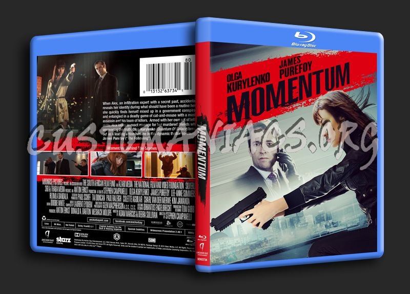 Momentum blu-ray cover