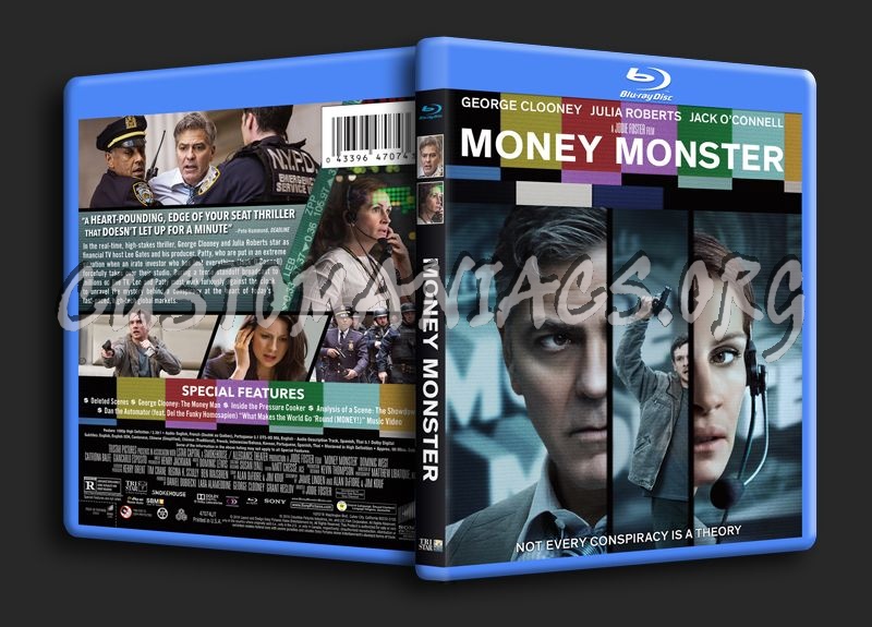 Money Monster blu-ray cover