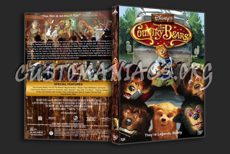 The Country Bears dvd cover