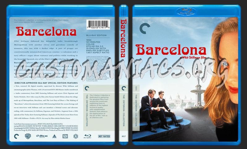 807 - Barcelona blu-ray cover