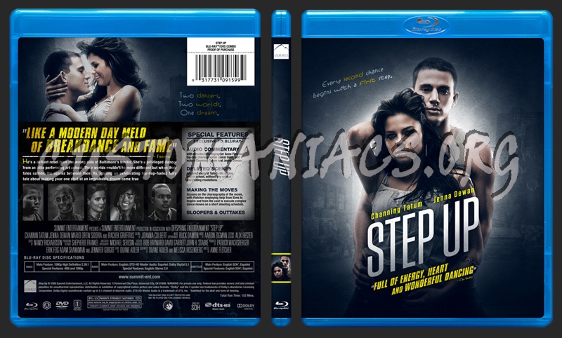 Step Up blu-ray cover