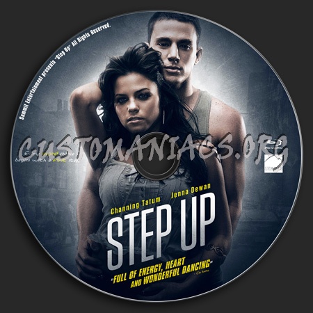 Step Up blu-ray label