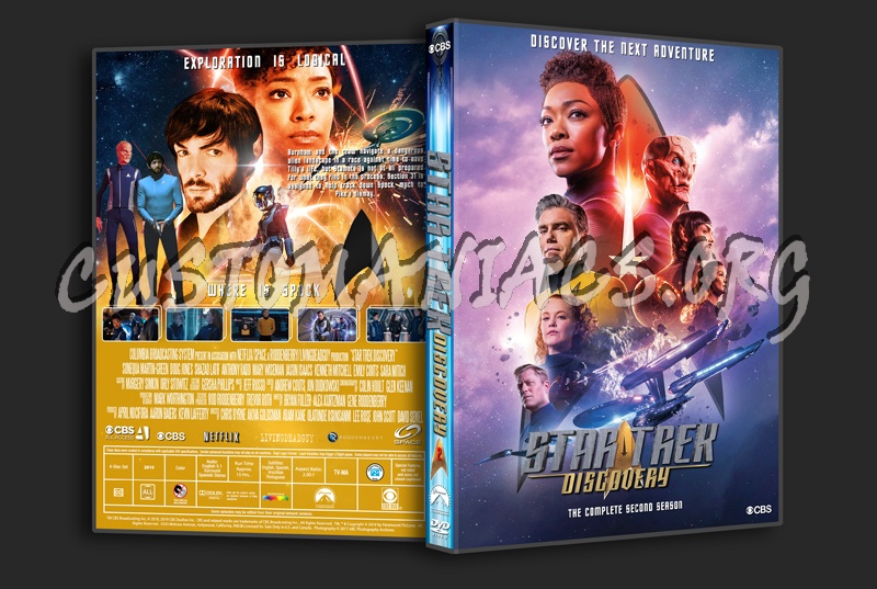 Star Trek Discovery Season 2 dvd cover