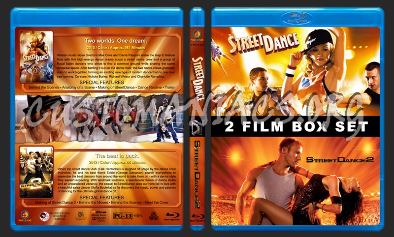 StreetDance Double Feature blu-ray cover