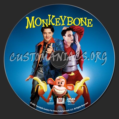 Monkeybone dvd label