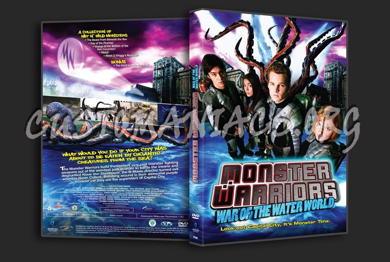 Monster Warriors War of the Water World dvd cover