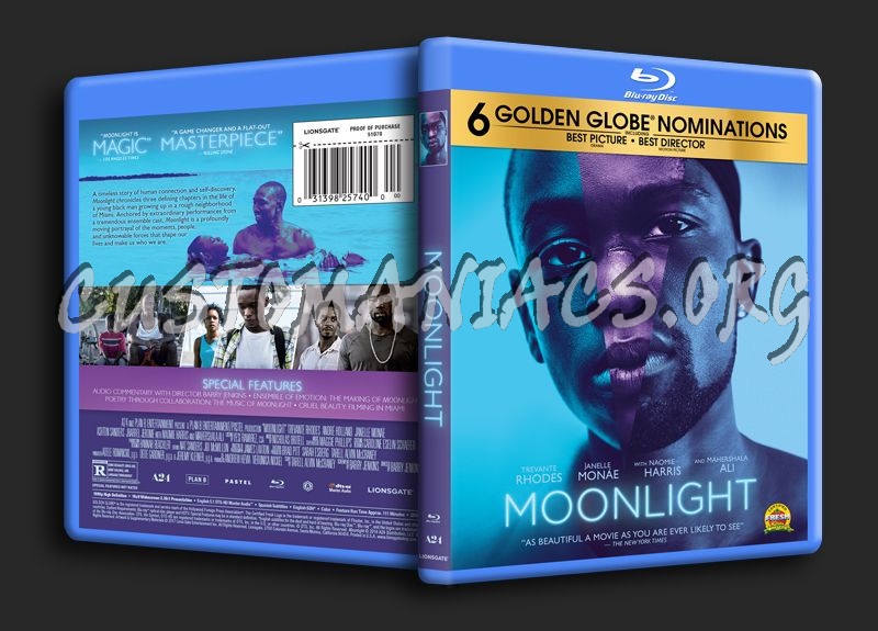 Moonlight blu-ray cover