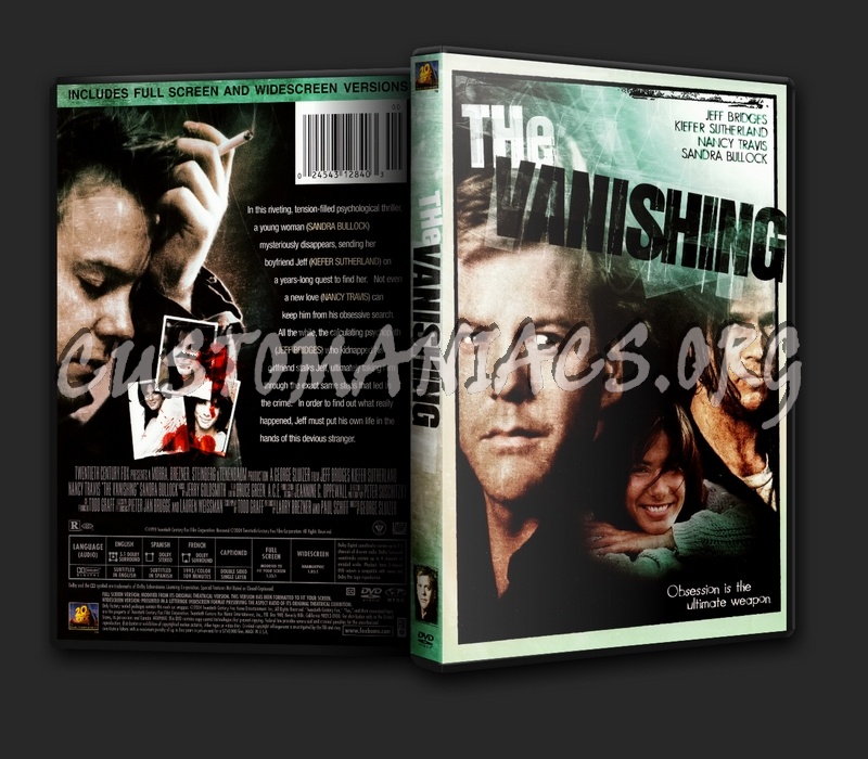 The Vanishing dvd cover