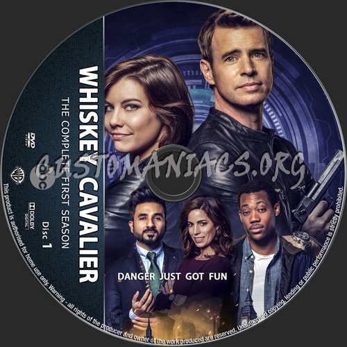 Whiskey Cavalier Season 1 dvd label