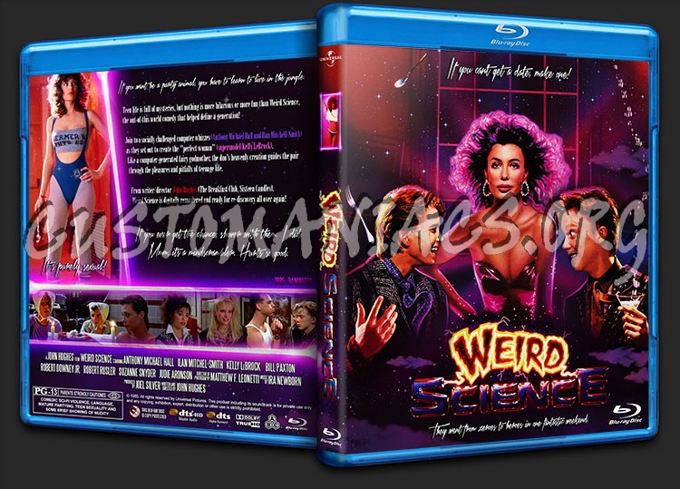 Weird Science blu-ray cover